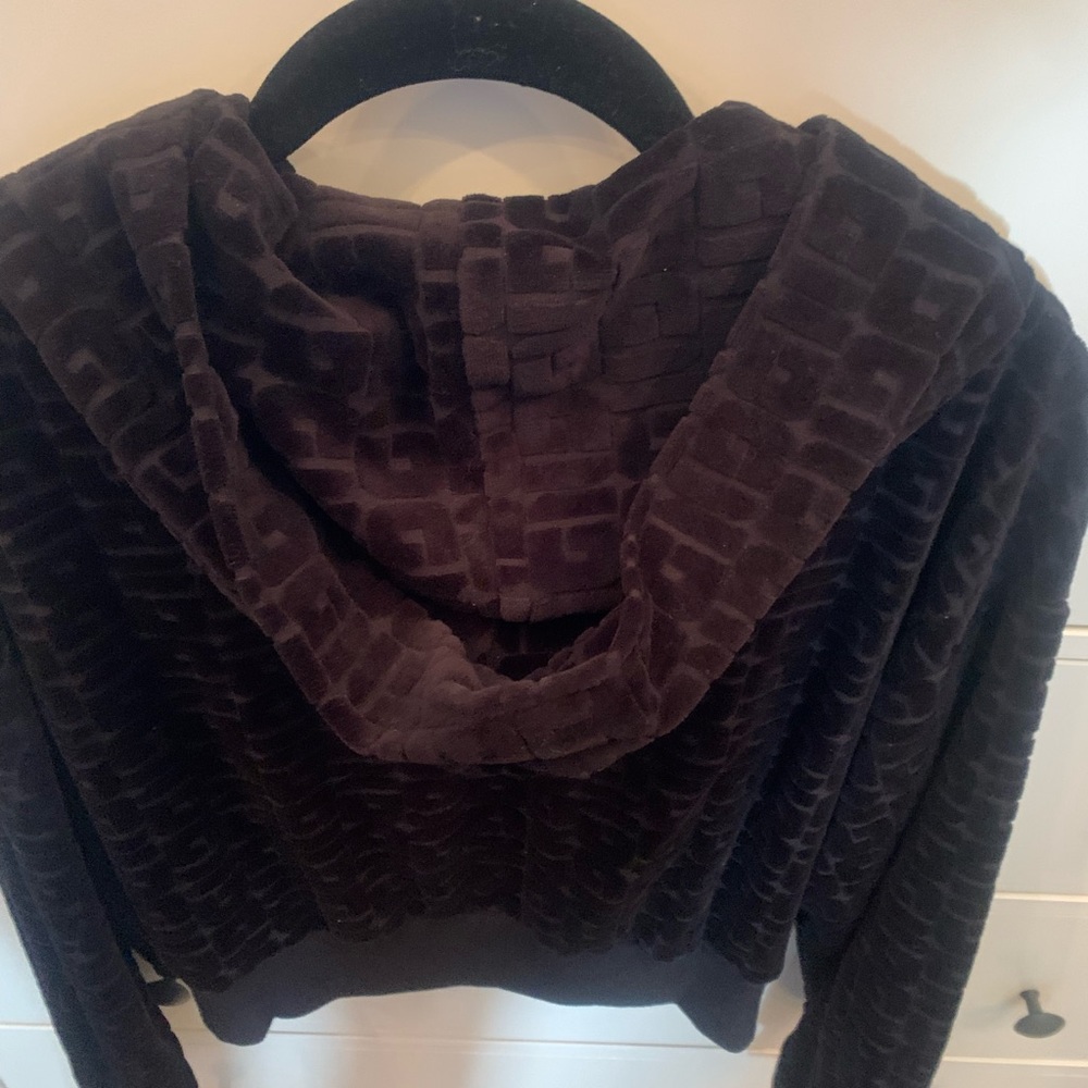 Guess cropped black hoodie - Picture 4 of 5